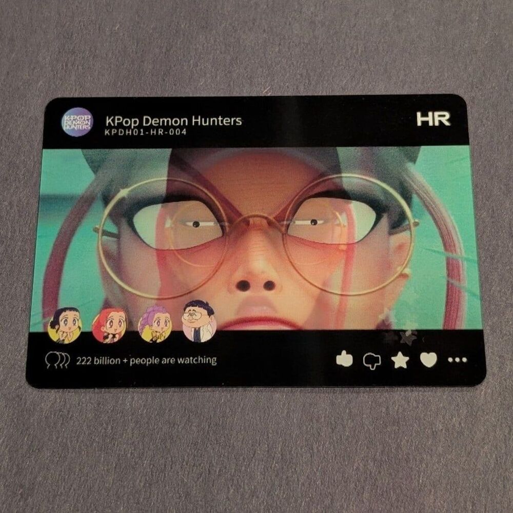 Kayou K-Pop Demon Hunters Shocked Mira HR Card KPDH01-HR-004